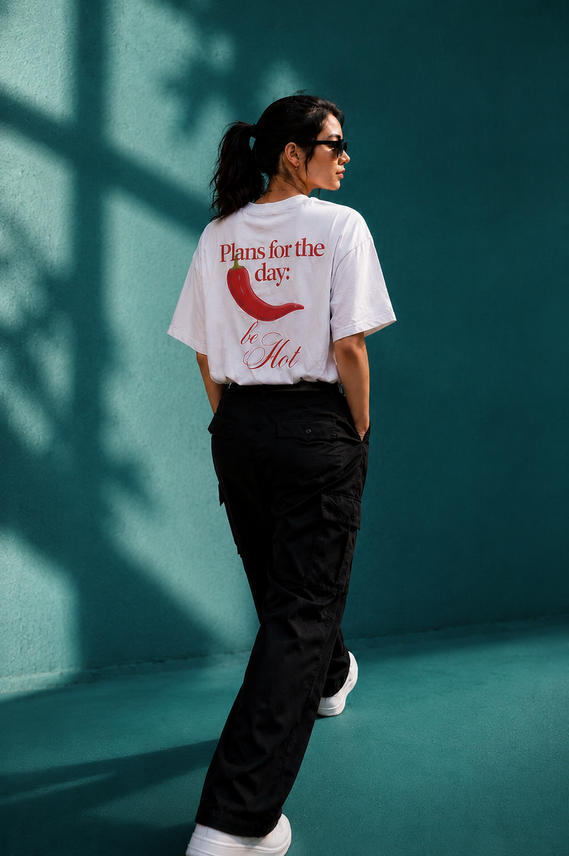 Be Hot Oversized Tee