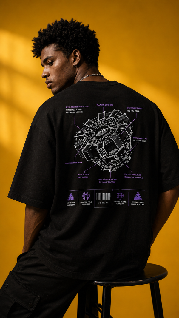 Reactor Core Oversized Tee