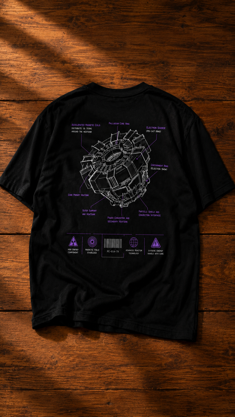 Reactor Core Oversized Tee