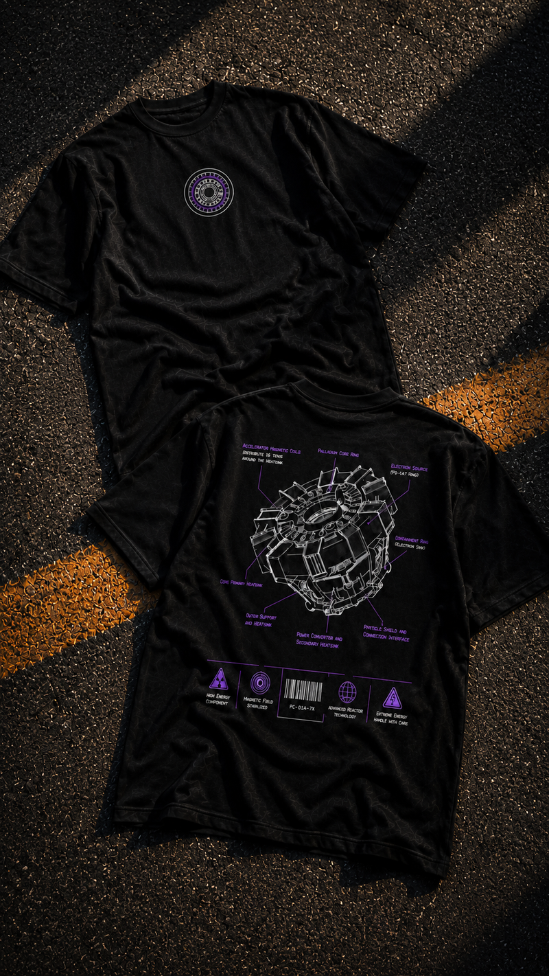 Reactor Core Oversized Tee