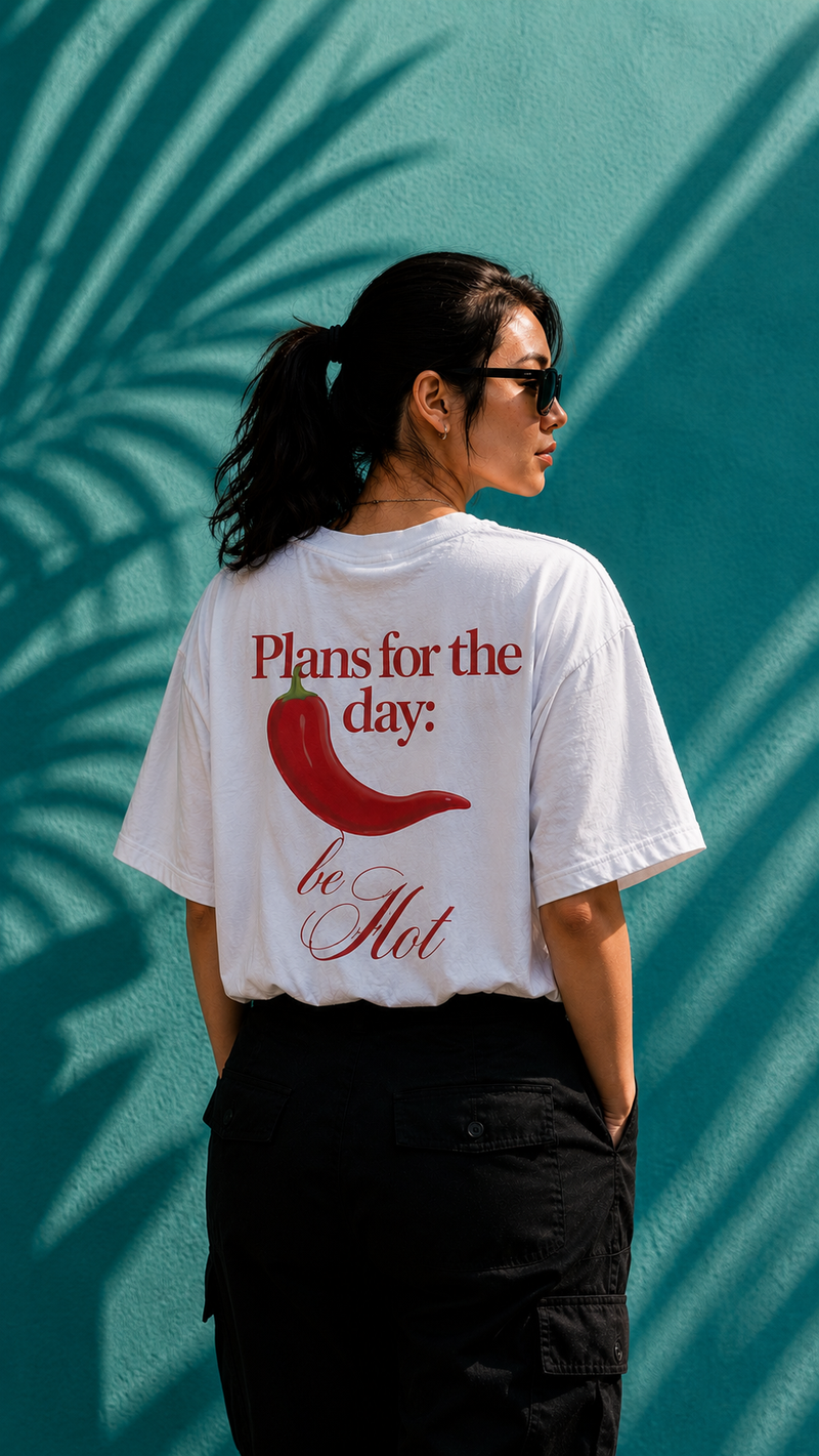 Be Hot Oversized Tee