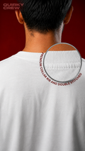Quirky Crew “Made of Flaws” Back Print Tee – Unisex Oversized Graphic T-Shirt