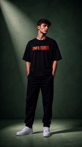 Quirky Crew “Unfiltered” Graphic Tee – Unisex Oversized Streetwear T-Shirt