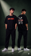 Quirky Crew “Unfiltered” Graphic Tee – Unisex Oversized Streetwear T-Shirt